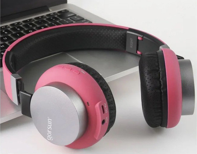 

Беспроводные Bluetooth наушники Gorsun GS-E89 Красные
