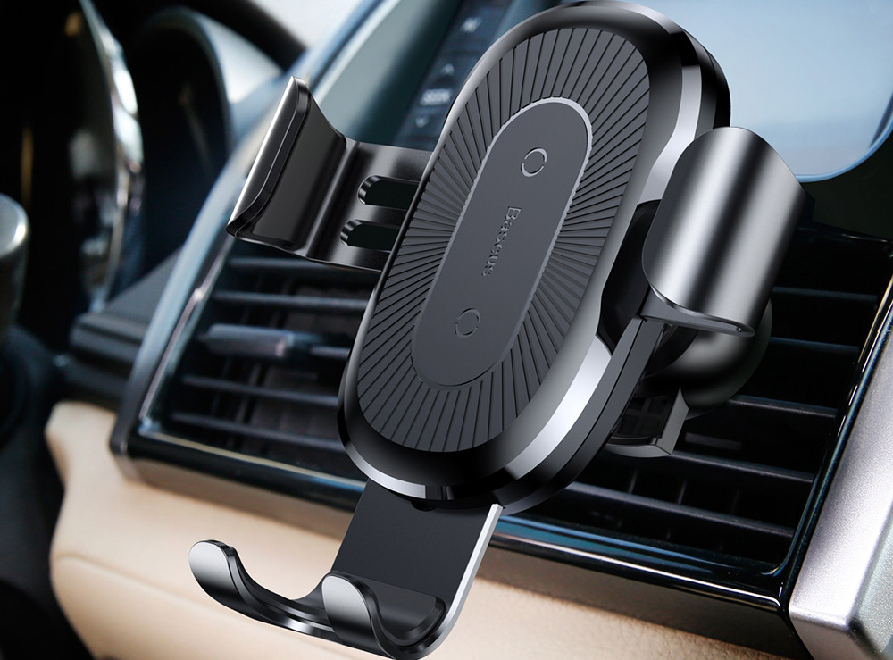 

Автодержатель-зарядка Baseus Wireless Charger Gravity Car Mount WXYL-01 черный