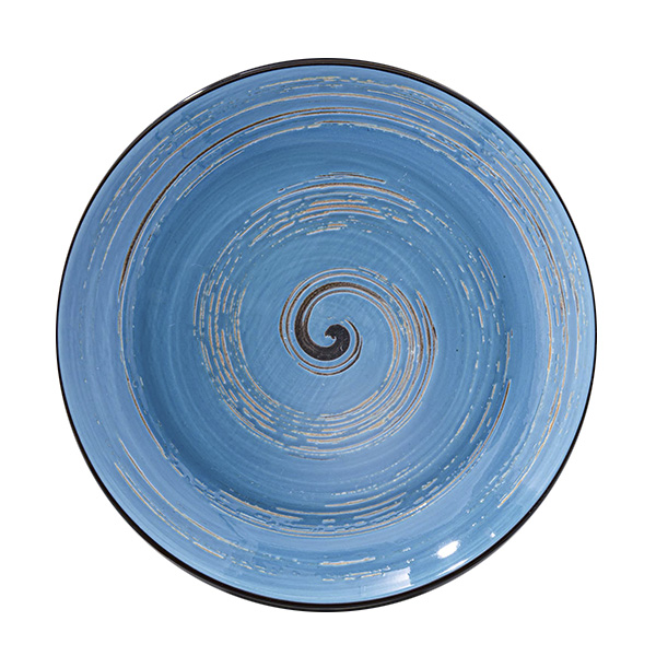

Комплект тарелок Wilmax Spiral Blue 25,5 см 350 мл 6 шт