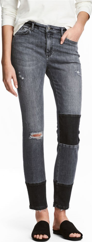 

Джинсы H&M 4hm044400373 28 Серые