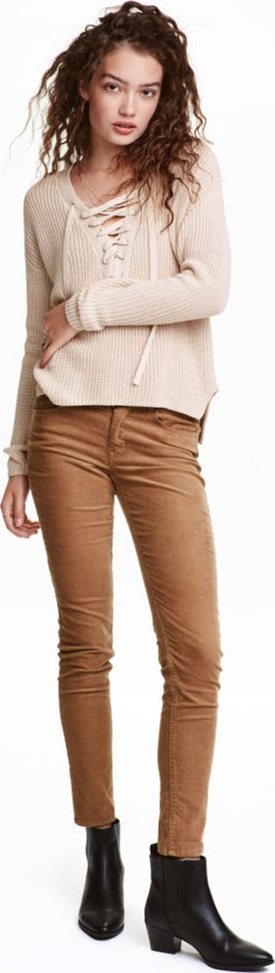 

Брюки H&M 4hm044400520 32 Бежевые