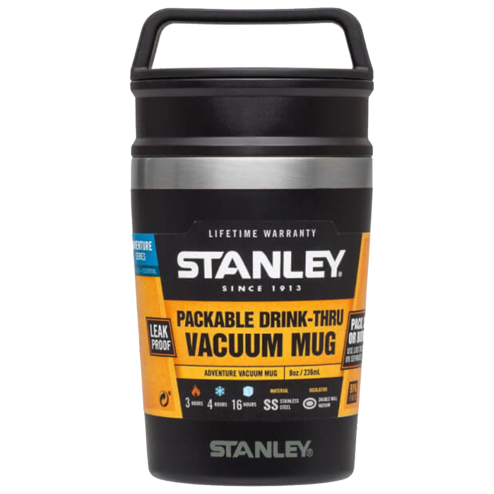 

Термокружка Stanley Shortstack Travel 230 мл Matte Black 6939236382632