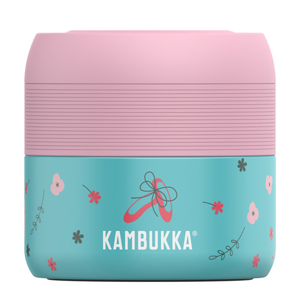 

Термос для еды Kambukka Bora 400 мл Prima Ballerina бирюзовый-розовый 11-06002