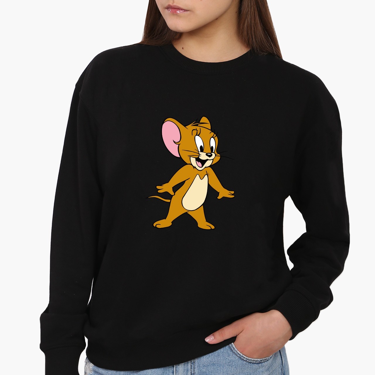 

Свитшот женский Том и Джерри (Tom and Jerry) (8771-1958) Черный, Свитшот женский Том и Джерри (Tom and Jerry) (8771-1958) Черный L