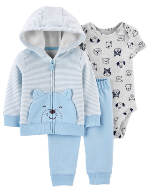 

Комплект тройка для мальчика 6235 Carters 86 см 18 мес Голубой 45959