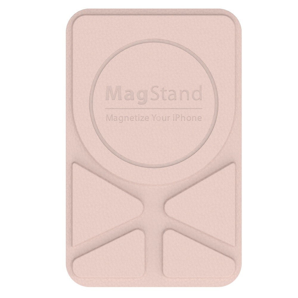 

Подставка Switcheasy MagStand Leather Stand for iPhone 12&11 Pink Sand (GS-103-158-221-140)