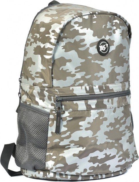 

Рюкзак молодежный YES R-09 Сompact Reflective мужской 0.32 кг 29x44x16 см 20.4 л Милитари коричневый (558507)