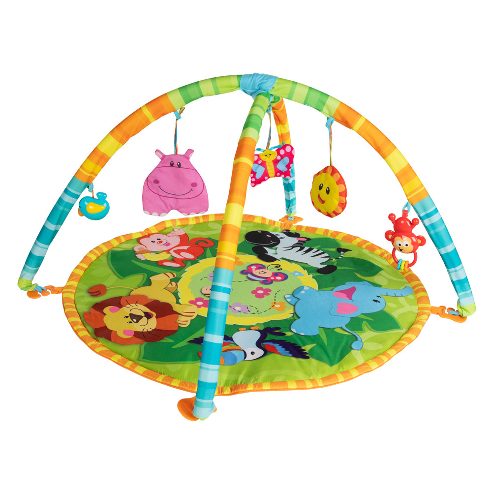

Круглий навчальний килимок з іграшками COLOR BABY 46321 Зелений