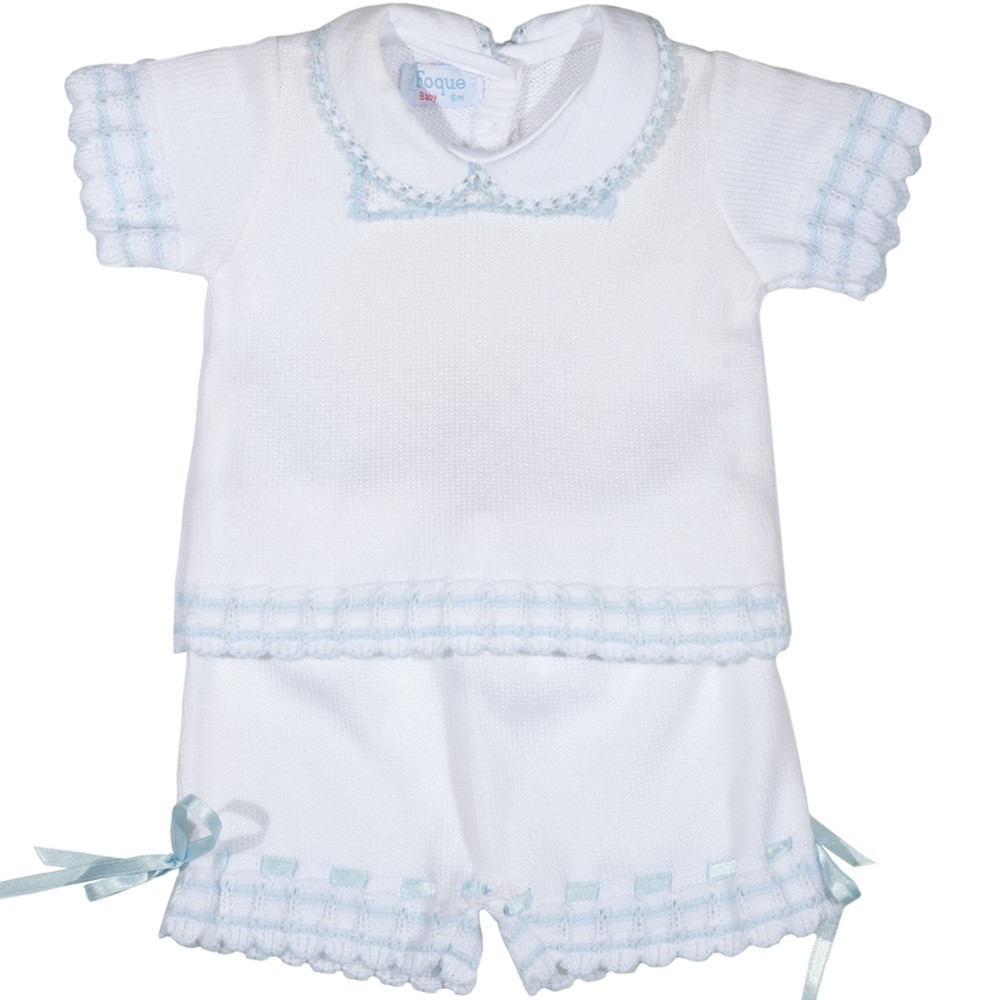 

Костюм : Футболка, шорты FOQUE Bebe (5303) Белый M3-62 см