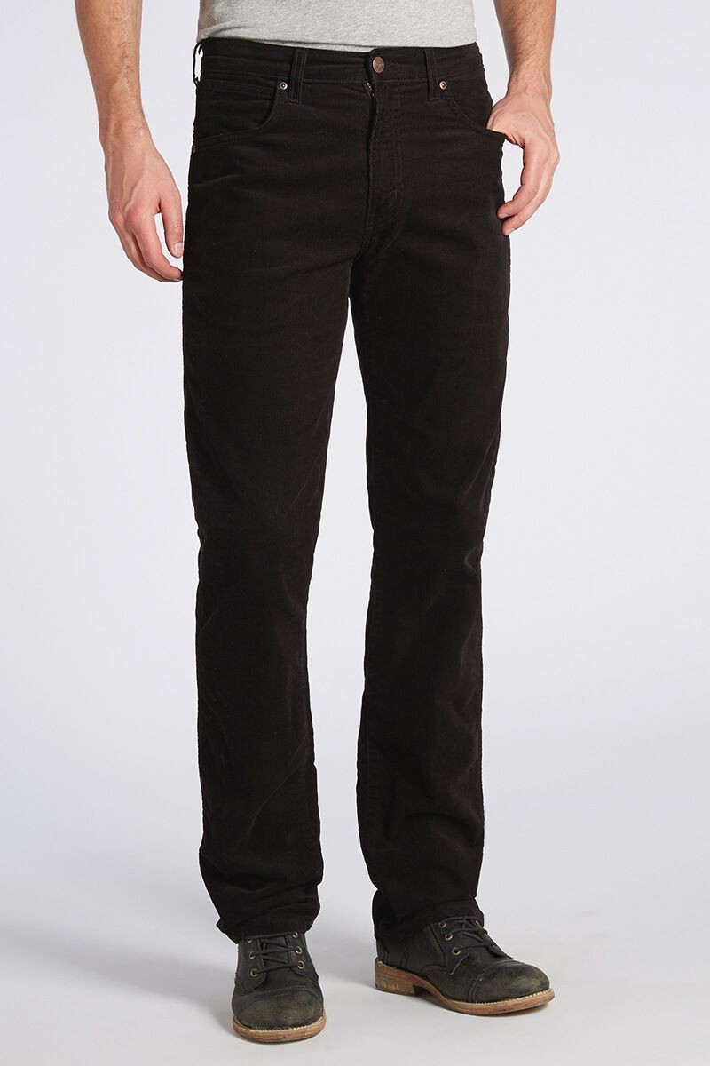 

Брюки вельветовые Wrangler Arizona Stretch Straight Classic Fit Черный 38-36