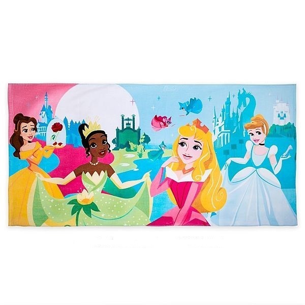 

Пляжное полотенце Disney Принцесы 75х150 см Разноцветное