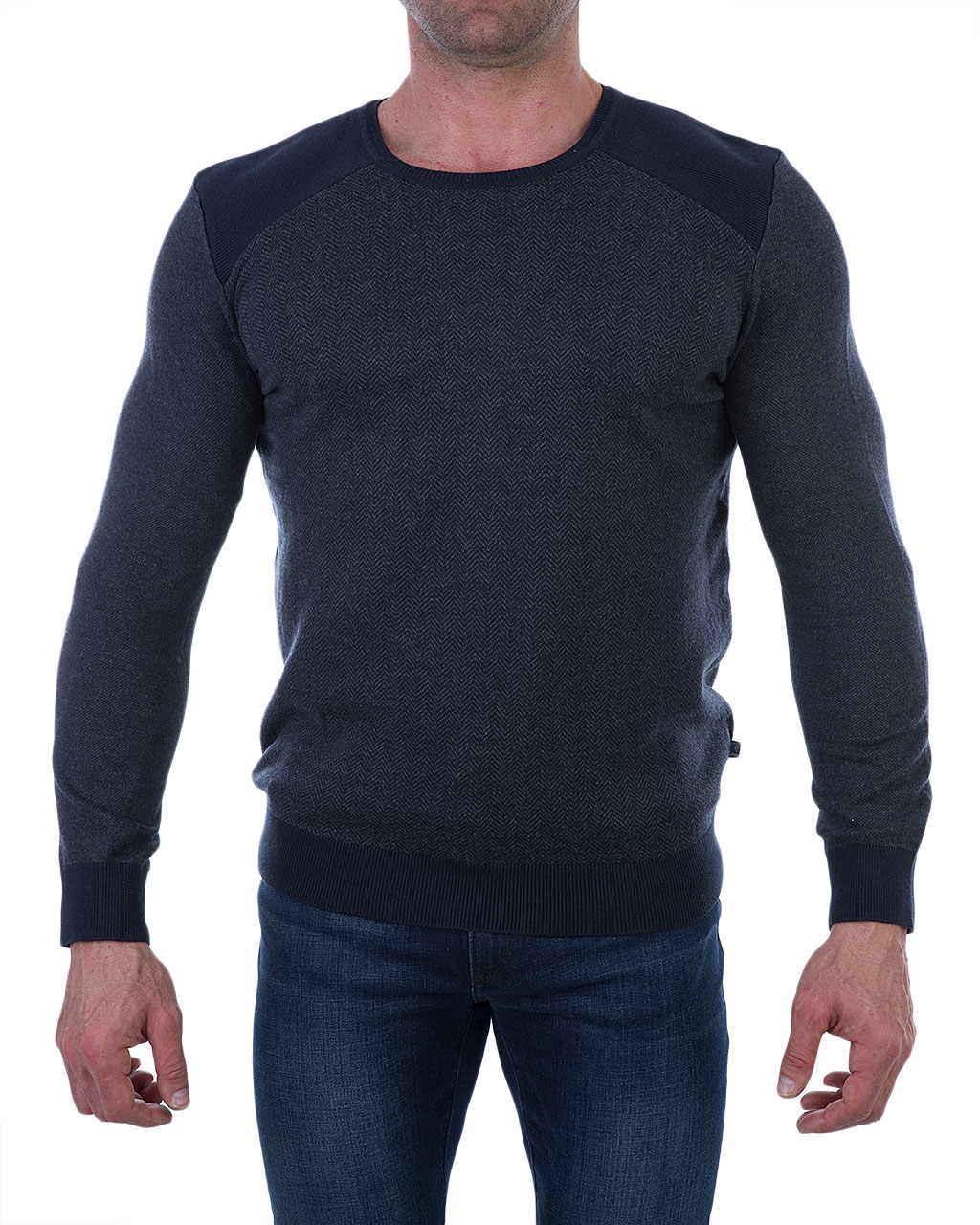 

Трикотаж чоловічий TRUSSARDI JEANS (52M96-49/6-7) S