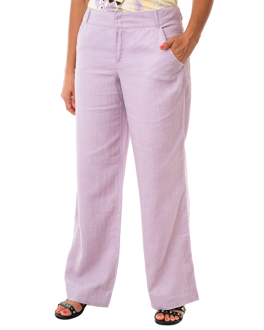 

Брюки жіночі Apriori (761077-260) Рожевий, Брюки жіночі Apriori (761077-260) Рожевий 40