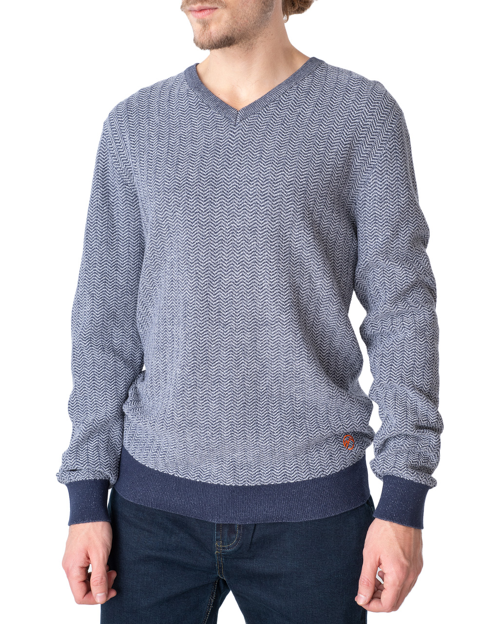 

Пуловер чоловічий E-BOUND (146246-navy blazer/20-21) Синій XXL