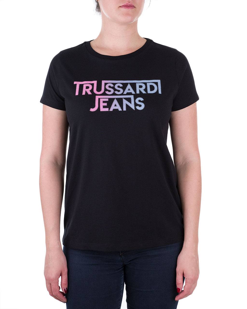 

Футболка жіноча TRUSSARDI JEANS (56T00195-1T001675-K299/9) Чорний, Футболка жіноча TRUSSARDI JEANS (56T00195-1T001675-K299/9) Чорний XS