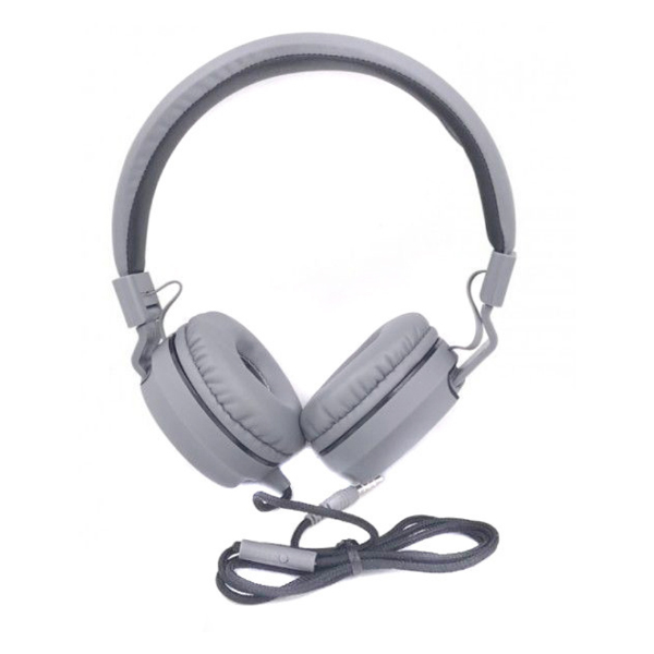 

Проводные наушники с микрофоном UKC MDR SE5222 серые (44973)