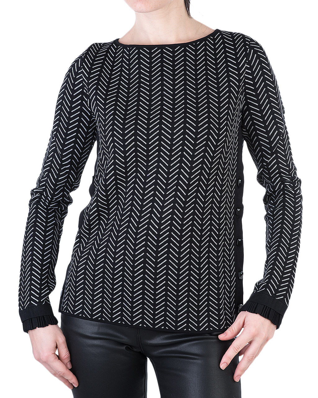 

Джемпер жіночий EMPORIO ARMANI (6Z2MV9-2M04Z-0999/8-92) Чорний, Джемпер жіночий EMPORIO ARMANI (6Z2MV9-2M04Z-0999/8-92) Чорний 40