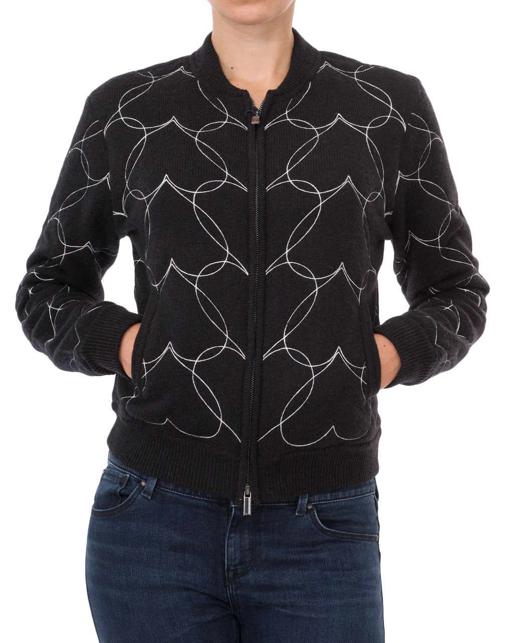 

Бомбер жіночий ARMANI JEANS (6X5B1A-5M02Z-1200/6-7) M
