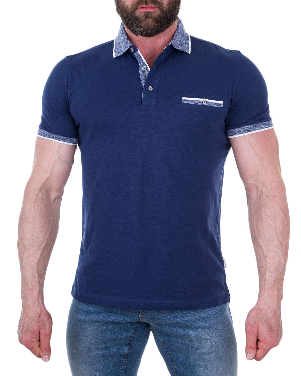 

Поло чоловіче BUGATTI (8151-35010-370-1142/9) XXL