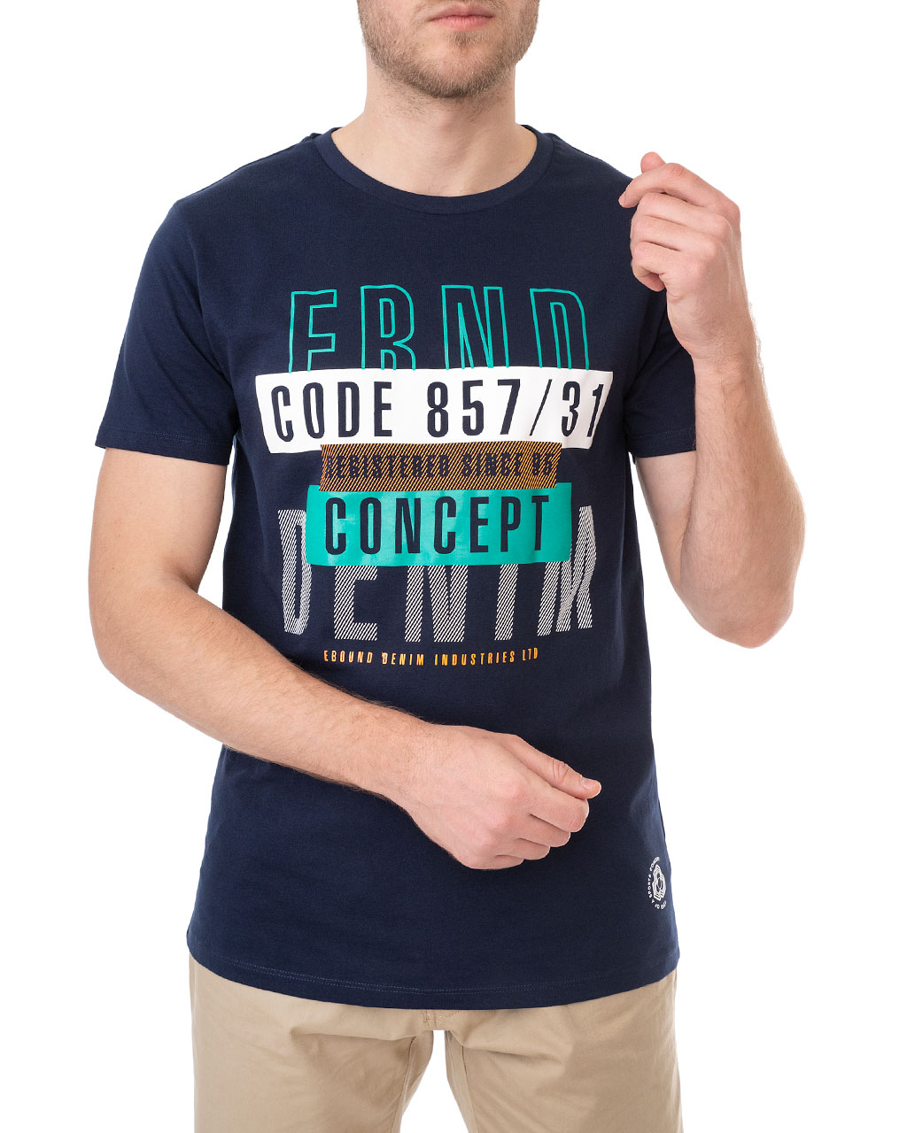 

Футболка чоловіча E-BOUND (145417-navy blazer/20) Синій, Футболка чоловіча E-BOUND (145417-navy blazer/20) Синій M