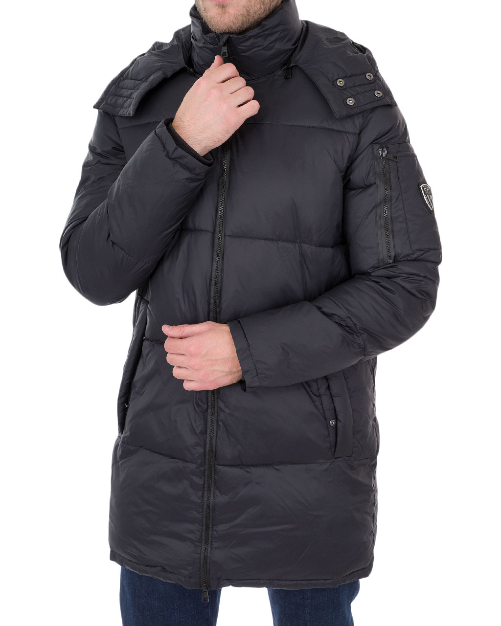 

Куртка чоловіча ARMANI EA7 (6GPK01-PNR4Z-1201/19-20) Чорний XXXL