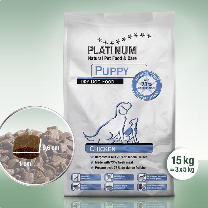 

Сухой корм Platinum Курица для щенков и молодых собак 15 кг (1758)