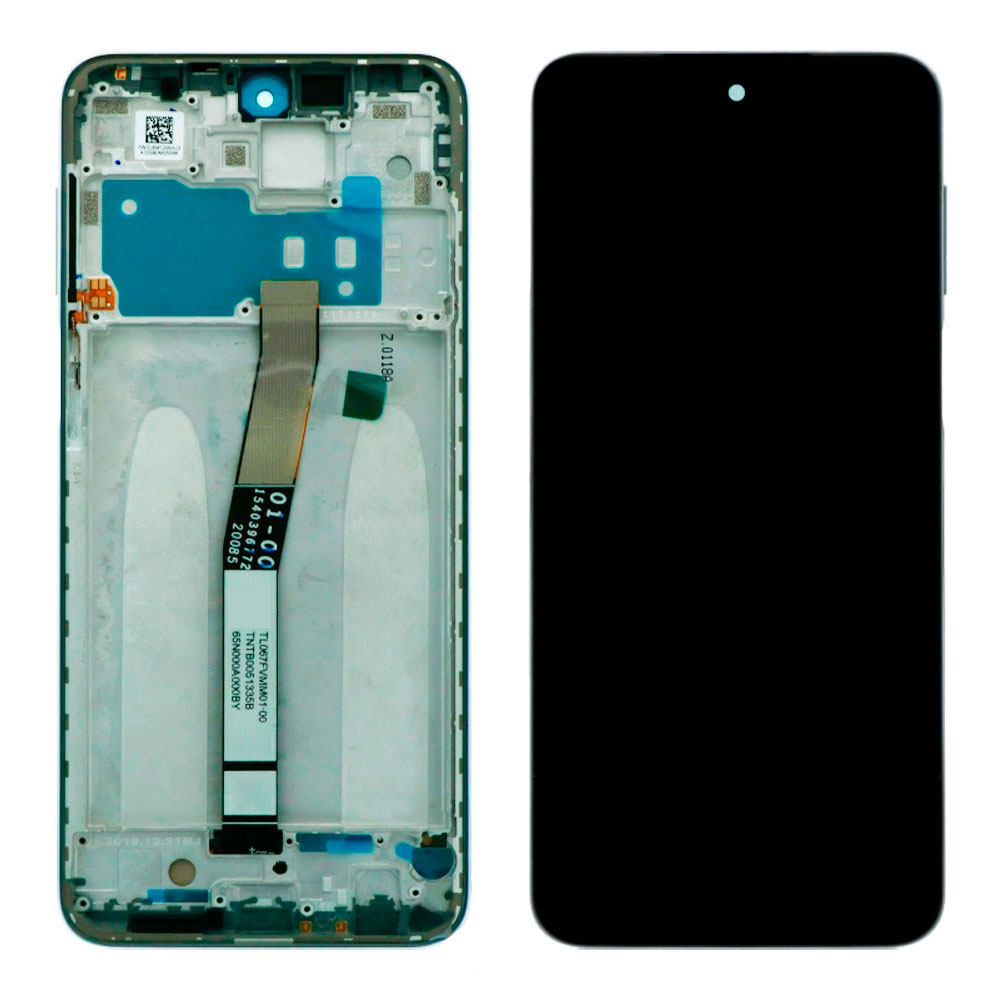

Дисплейный модуль Xiaomi Redmi Note 9 Pro / Redmi Note 9S (Grey) Original PRC в рамке