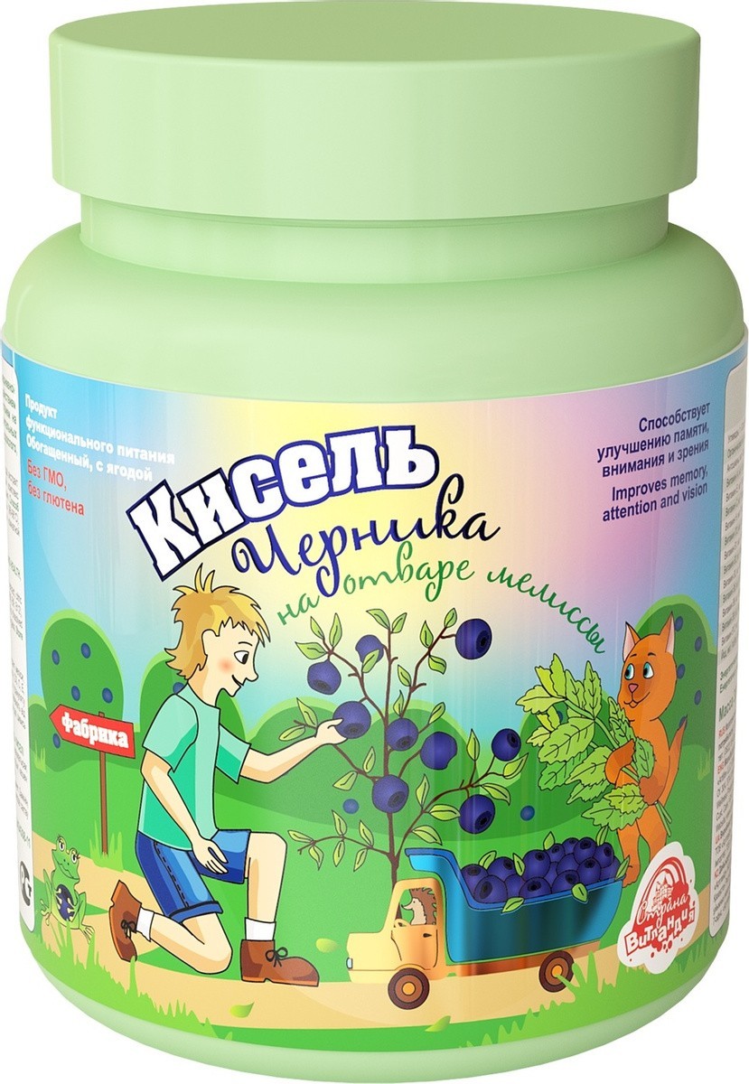 

Порошок Aртлайф Кисель Черника с Мелисой 300 г (6118)