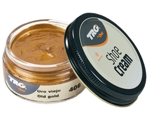

Крем для обуви золотой 406 Trg Shoe Metallic Cream, 50 мл