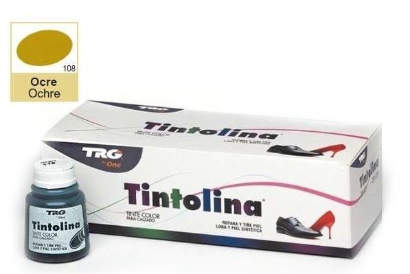 

Краска цвета охра для кожи универсальная TRG Tintolina, 25 мл