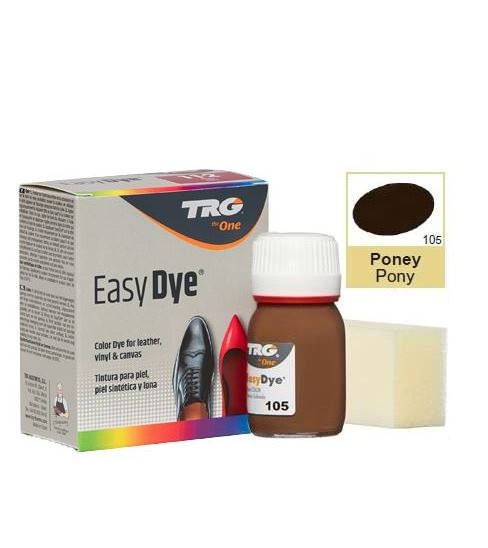 

Краска для кожи темно коричневая 105 TRG Easy Dye, 25 мл