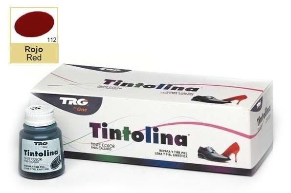 

Краска красная для кожи универсальная TRG Tintolina, 25 мл