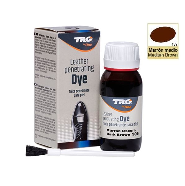 

Краска средне-коричневая для обуви и кожи Trg Penetrating Dye, 50 мл