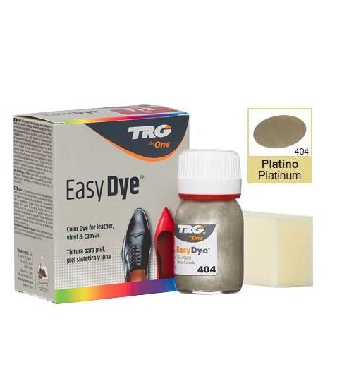 

Краска для обуви платина 404 TRG Easy Dye Metallic, 25 мл