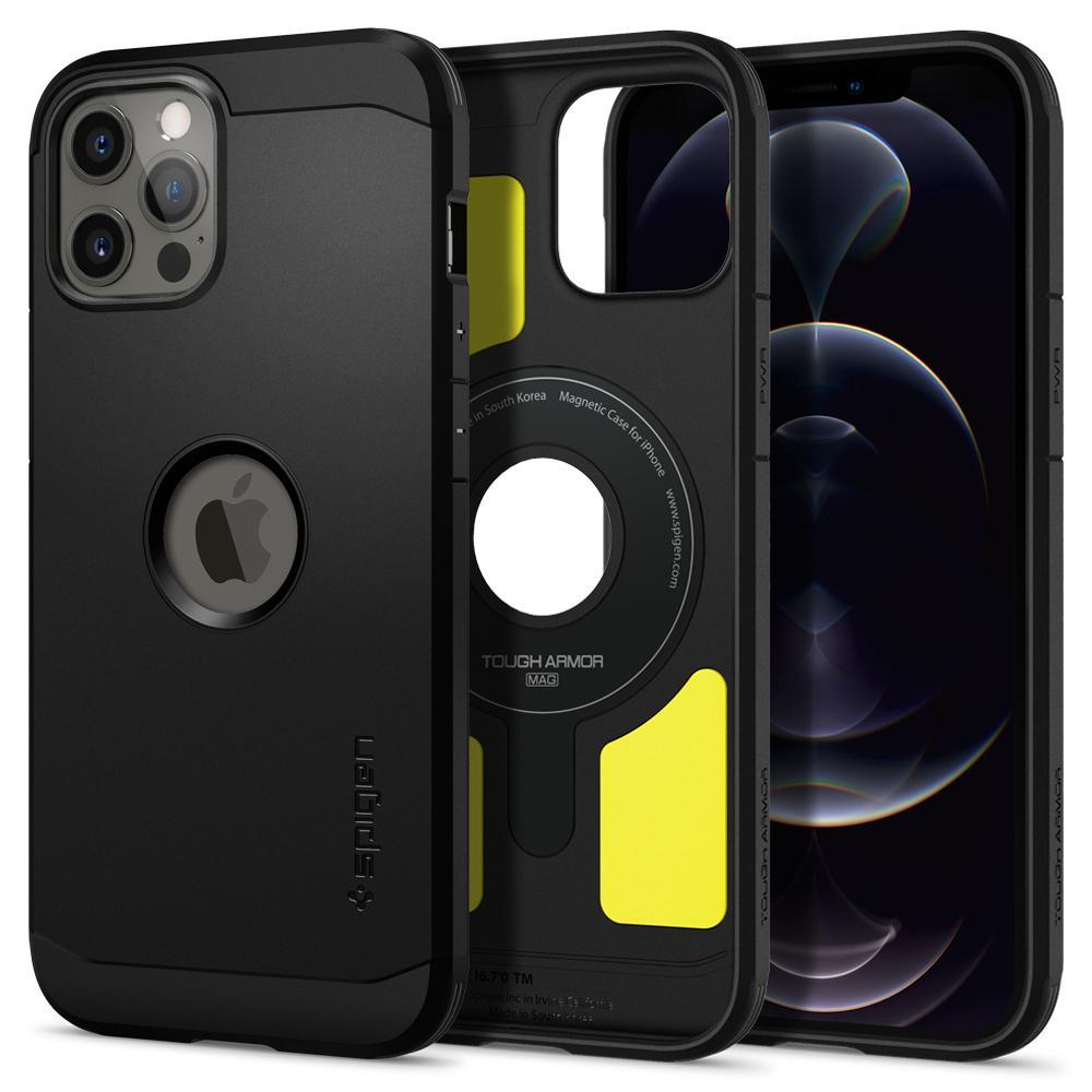 

Чехол Spigen Tough Armor Mag для iPhone 12 Pro Max Black