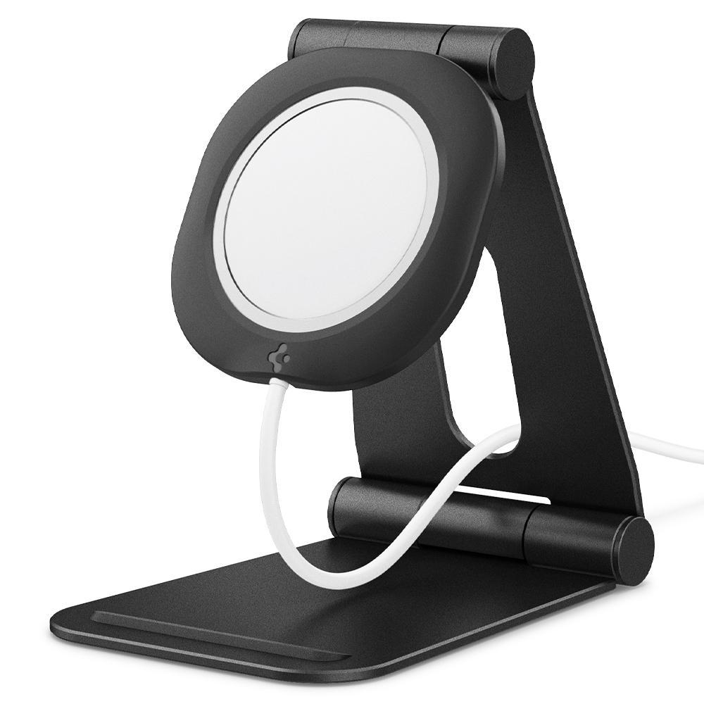 

Подставка Spigen MagFit S Apple MagSafe Charger Stand Black