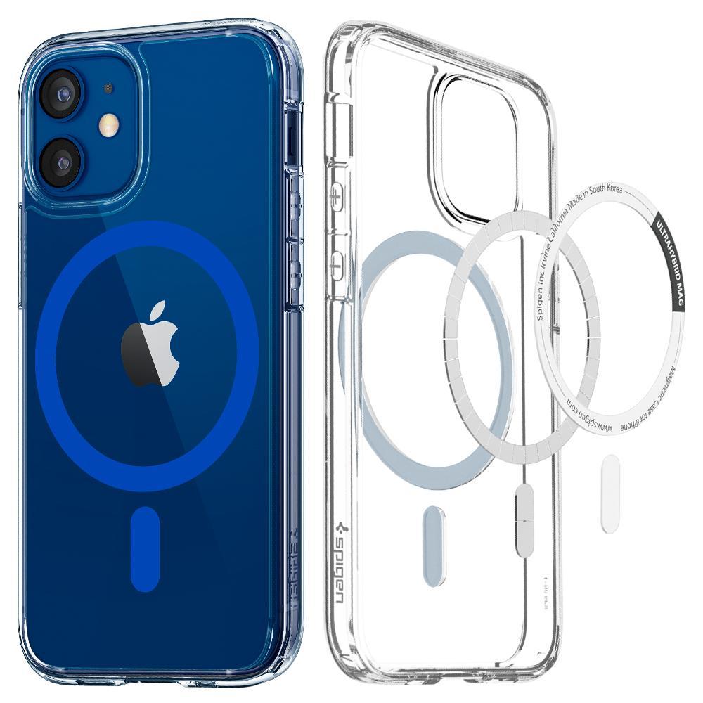 

Чехол Spigen Ultra Hybrid Mag для iPhone 12 Mini Blue