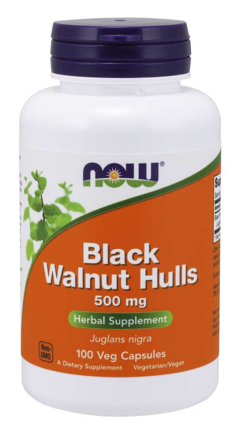 

Специальный продукт NOW Black Walnut Hulls 500 mg Veg Capsules 100 капсул (4384301979)
