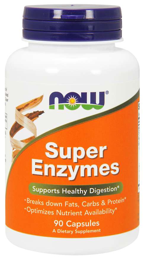 

Специальный продукт NOW Super Enzymes Capsules 90 капсул (4384301900)