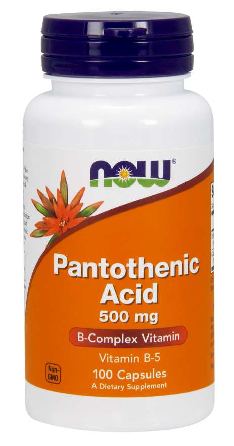 

Витамины NOW Pantothenic Acid 500 mg Capsules 100 капсул (4384301945)