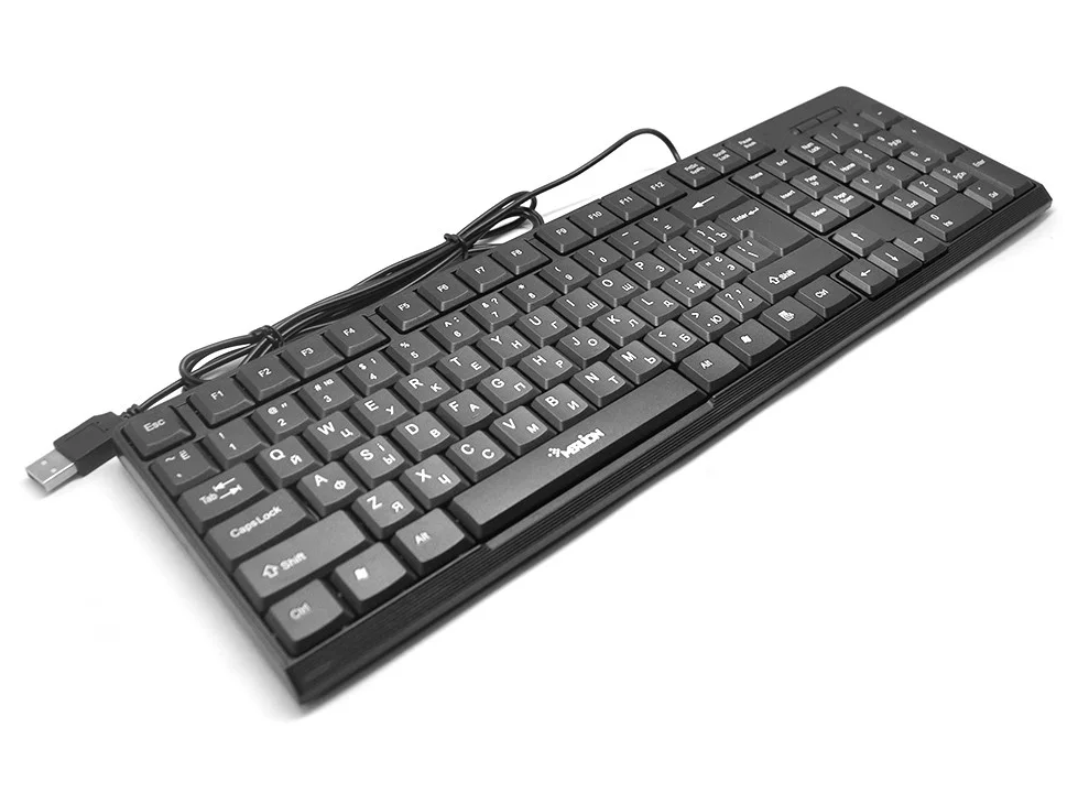 

Клавиатура USB Merlion KB-Zero Black Q20