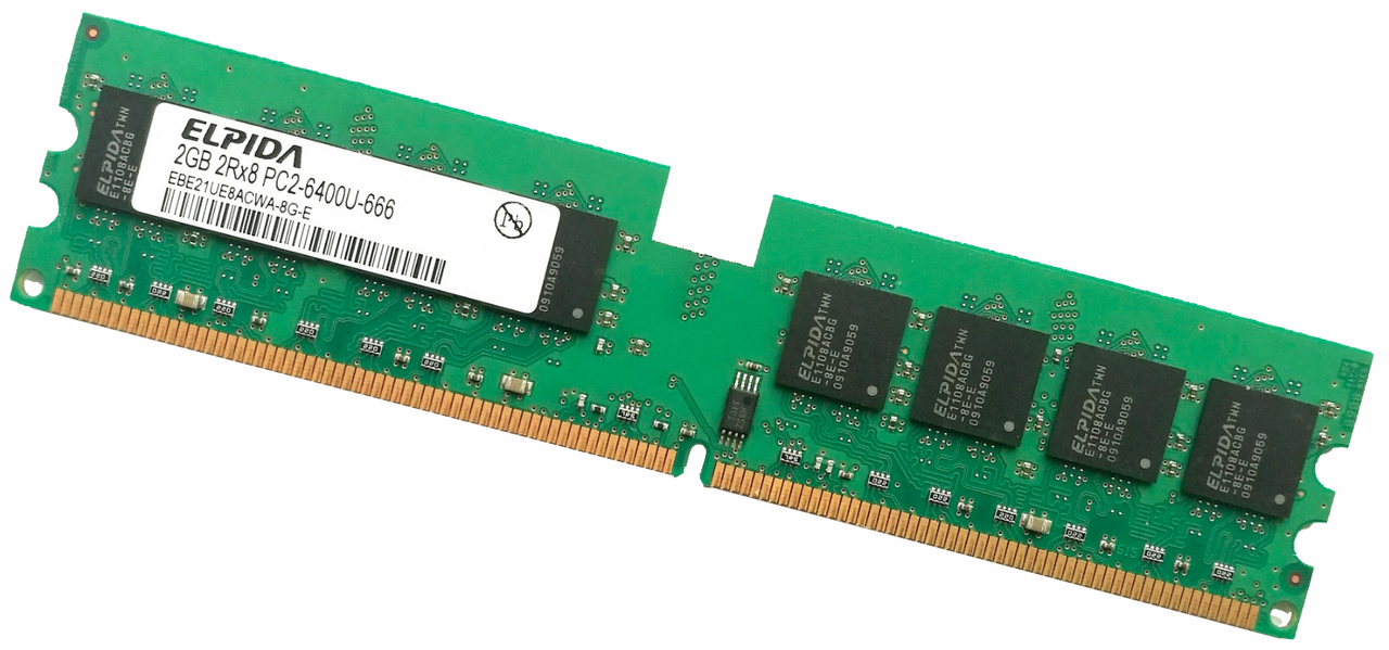 

Память 2Gb DDR2, 800 MHz, Elpida, CL6
