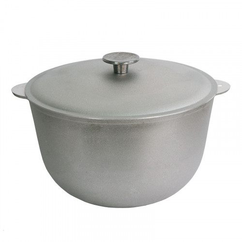 

Казан алюминиевый с крышкой Biol К1000 (10л/32см)