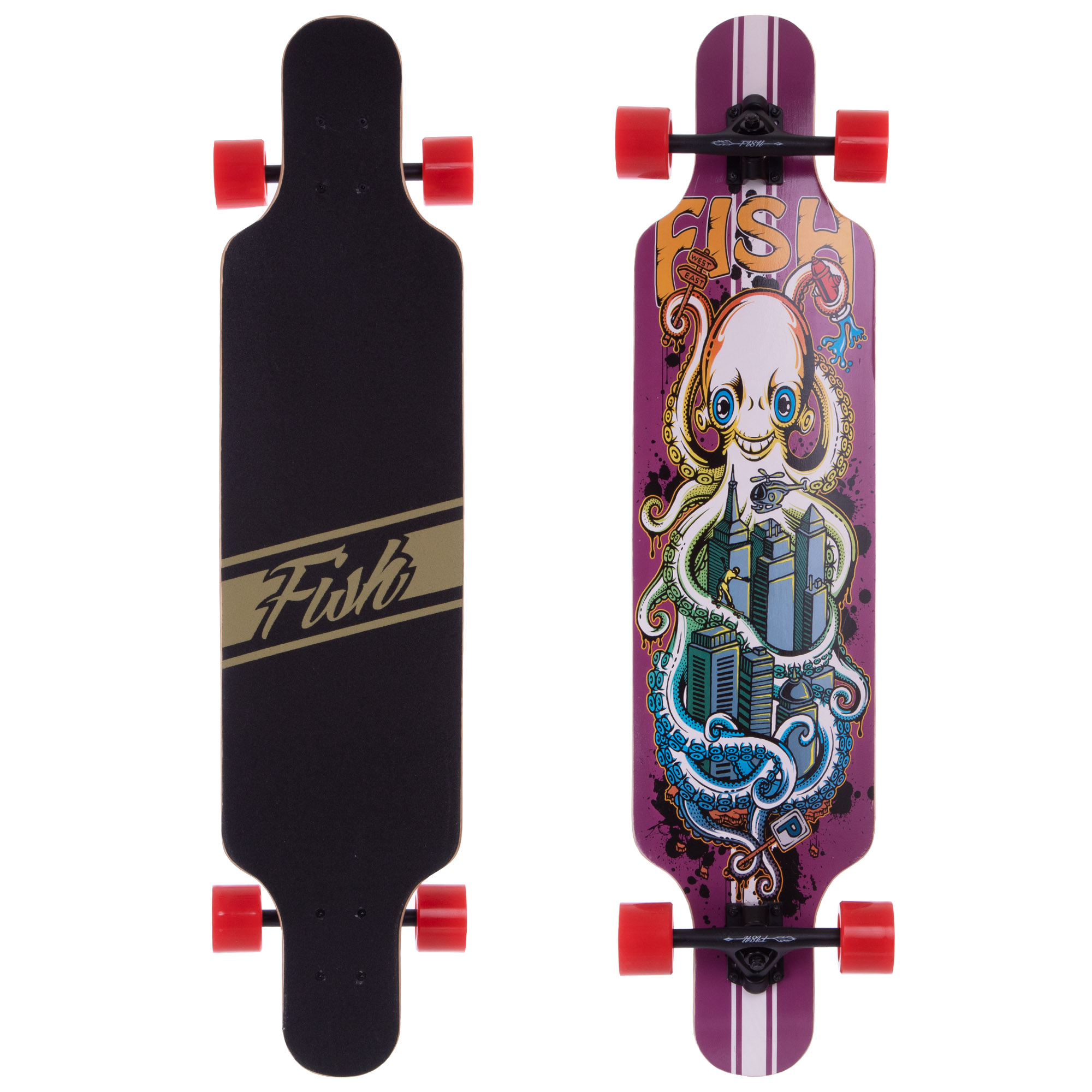 

Лонгборд Fish Octopus 41"