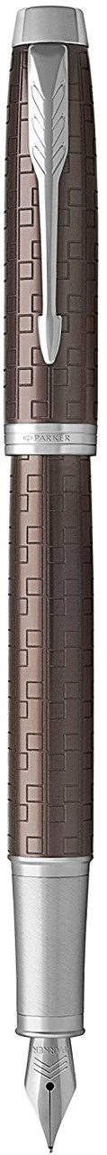 

Ручка перьевая Parker IM 17 Premium Brown CT FP F 24 511