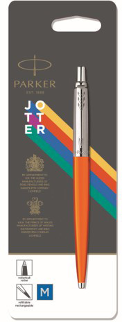 

Ручка шариковая Parker JOTTER 17 Plastic Orange CT BP блистер 15 436