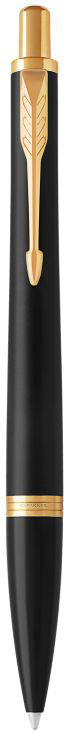 

Ручка шариковая Parker URBAN 17 Slim Muted Black GT BP 30 032