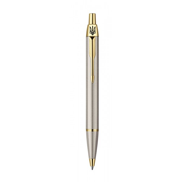 

Ручка шариковая Parker IM Brushed Metal GT BP Трезубец 20 332T_TR