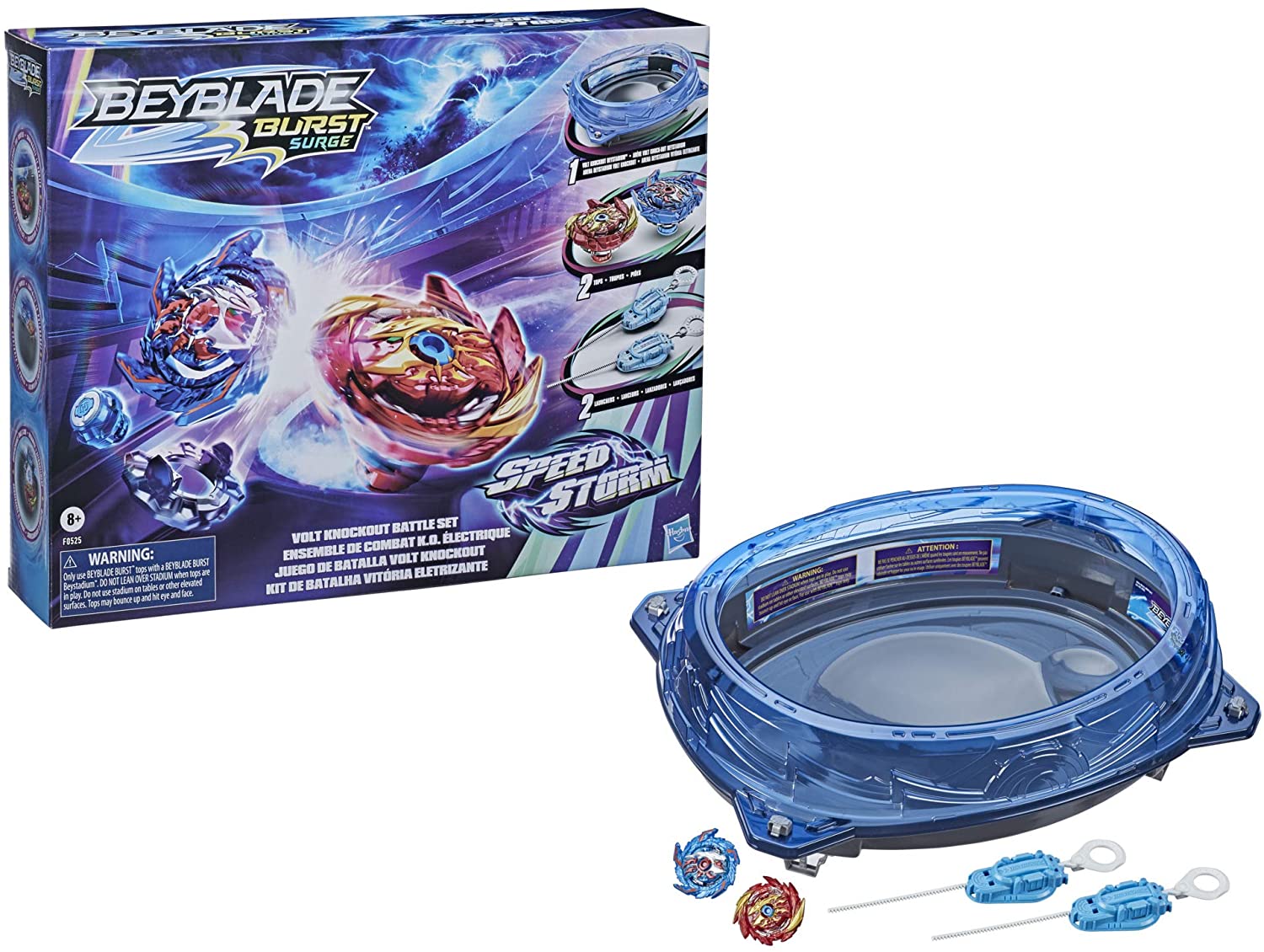 

Арена Бейблейд Вольт Нокаут 6 Beyblade Speed Storm Volt Knockout Hasbro F0525