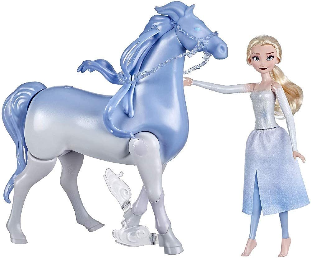 

Кукла Эльза 28 см и Нокк Плавающий по Воде Frozen 2 Elsa and Swim and Walk Nokk Hasbro E6716
